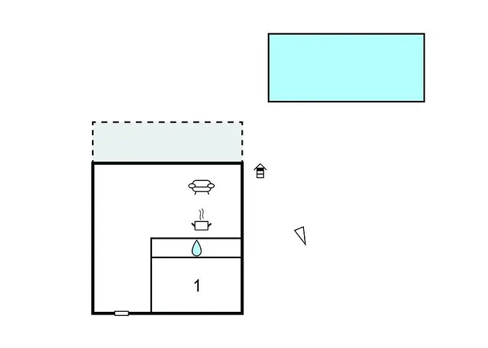 아파트 1 Bedroom Stunning In Dingac *